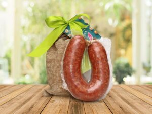 Osterüberraschung für Ihre Liebsten – Knackwurst im Jutesäckchen